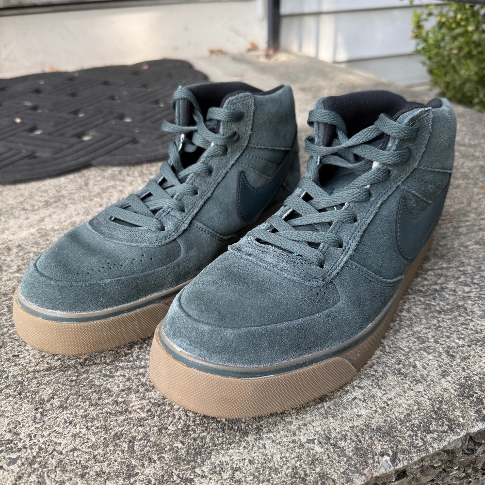 Nike SB Mid Mavrk 2 - 9.5 Seaweed /Dark Green (SWD-BLK/ GM DRK Brown)
